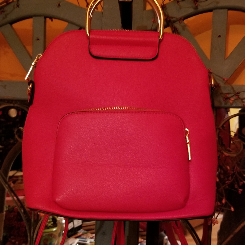 Adorable Red purse / back pack